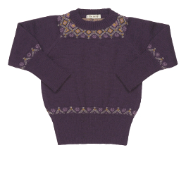 Fair Isle Jumper by Lille Barn - Round Neck